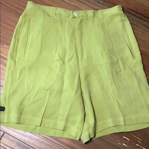 Tommy Bahama silk green dress pants size 6
